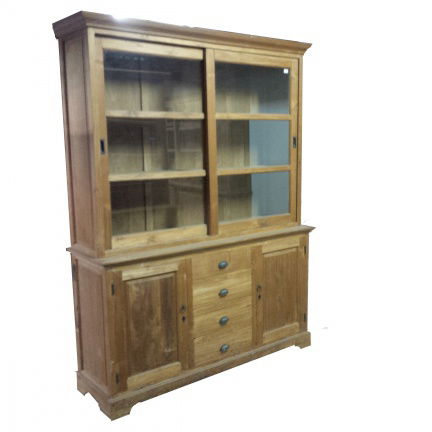Buffetkast Ridderkerk teak 180 x 50/40 x 220cm - nr. 1