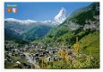 W009 Zermatt mit Matterhorn Mt Cervin / Zwitserland - 1 - Thumbnail