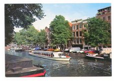 W023 Amsterdam - Prinsengracht met Anne Frank huis / Noord Holland