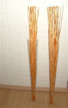 DECO TAKKEN ORANJE 105 cm (2 bundels) NIEUW - 1