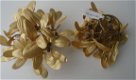 BLOEM GOUD DECORATIE 13 CM NIEUW - 2 - Thumbnail