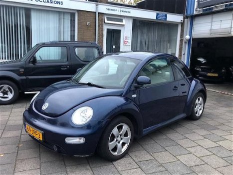 Volkswagen New Beetle - 2.0 Highline 1999 Leer APK tot april Goed rijdend Schuif/kantel-dak - 1