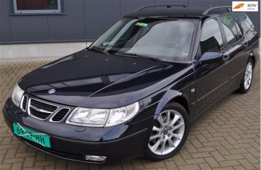 Saab 9-5 Estate - 2.3 Turbo Aero Zwitserse auto, boekje aanw, Youngtimer - 1