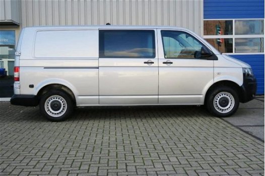 Volkswagen Transporter - 2.0 TDI L2H1 DC Trendline *VERLENGDE UITV*140 PK*1 EIG*DEALER OH - 1