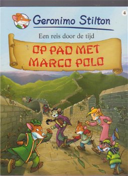 Geronimo Stilton 4 een reis door de tijd Op pad met marco polo - 1