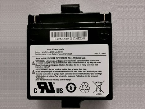 High-quality battery for GLW GR3691 Li-ion battery 2500mAh/90Wh 36v(DC) - 1