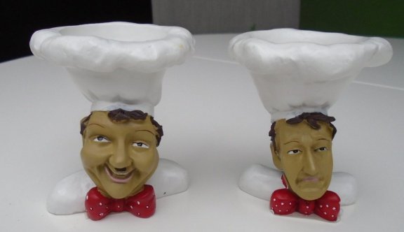 LAUREL & HARDY COLLECTERS ITEM EIERDOP Nieuw - 1