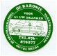 Y014 De Baronie Drankhandel Breda Sticker - 1 - Thumbnail
