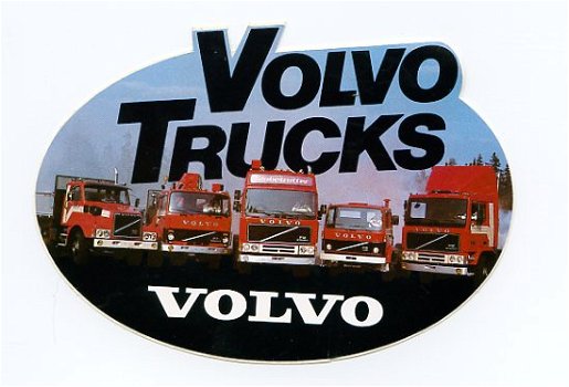 Y018 Volvo Trucks / Auto / Sticker - 1