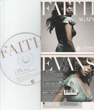 CD singel Faith - Again / Do my thang / + Video clip - 1