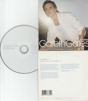 cd singel Gareth Gates - Sunshine / Get to know me better - 1