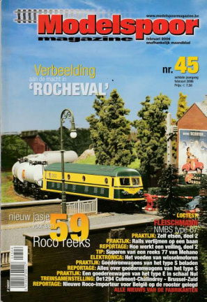 Modelspoor magazine nr. 45 - februari 2006 - nr. 1