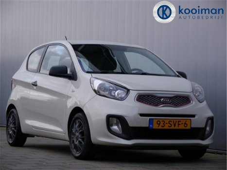 Kia Picanto - 1.0 CVVT 70pk Comfort Pack 3-deurs Airco/cd-speler/14inch - 1