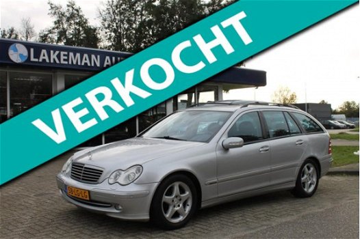 Mercedes-Benz C-klasse Combi - 220 CDI Elegance AUTOMAAT Huurkoop Inruil Service Garantie Apk - 1