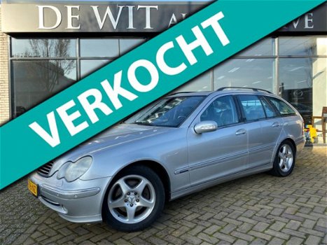 Mercedes-Benz C-klasse Combi - 240 Avantgarde Leder, Stoelverw, Climate-C, Cruise-C, Navi, Onderhoud - 1