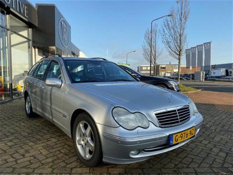 Mercedes-Benz C-klasse Combi - 240 Avantgarde Leder, Stoelverw, Climate-C, Cruise-C, Navi, Onderhoud - 1