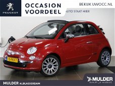 Fiat 500 C - CABRIO 0.9 TWINAIR 85pk ROCK | LEDER | XENON | PARKEERSENSOREN