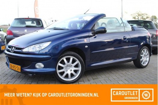 Peugeot 206 CC - 2.0-16V | UNIEKE KLEUREN COMBINATIE | LEER | CLIMA - 1