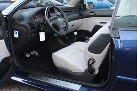 Peugeot 206 CC - 2.0-16V | UNIEKE KLEUREN COMBINATIE | LEER | CLIMA - 1