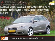 Audi A3 Sportback - 2.0 TDI Ambition ( INRUIL MOGELIJK )