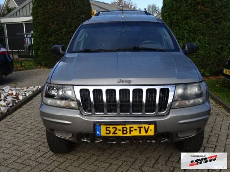 Jeep Grand Cherokee - 2.7 CRD High Roof 2002 Youngtimer Grijs kenteken AIRCO - 1