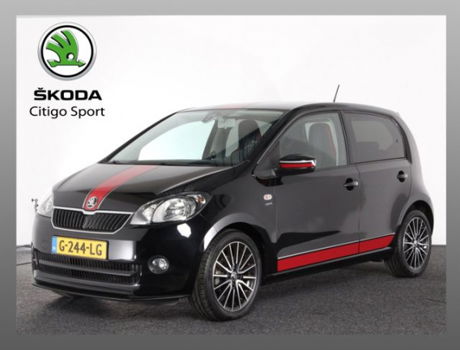 Skoda Citigo - 1.0 Sport | navigatie | 5 deurs | lmv 16