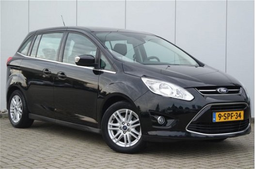 Ford Grand C-Max - Titanium 1.0 Ecoboost 125 PK | HOGE ZIT | Parkeersensoren | Cruise control | Navi - 1