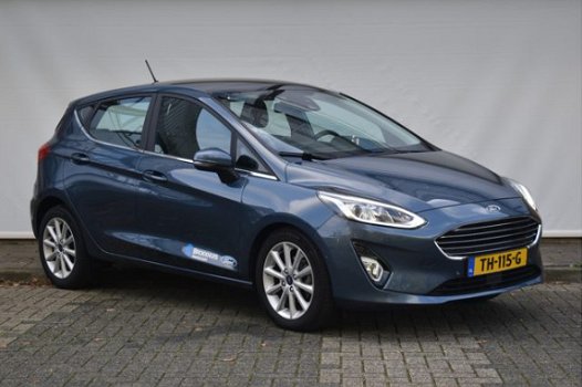 Ford Fiesta - 1.0 100PK Titanium 5-deurs | Climate Control | Panoramadak | Achteruitrijcamera - 1