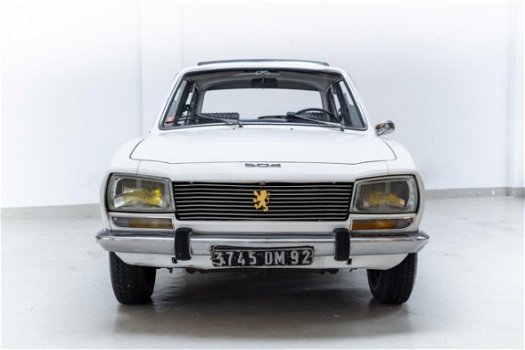 Peugeot 504 - 2.0 TI inj schuifdak - Originally French registered - Original interior - 1