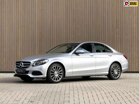 Mercedes-Benz C-klasse - 220 CDI Prestige 2014 Grijs - 1