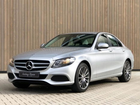 Mercedes-Benz C-klasse - 220 CDI Prestige 2014 Grijs - 1