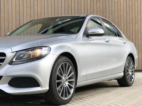 Mercedes-Benz C-klasse - 220 CDI Prestige 2014 Grijs - 1