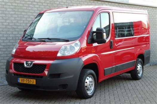 Peugeot Boxer - 330 2.2HDI L1H1 DC Profit+ Airco/DUBBEL CABINE - 1