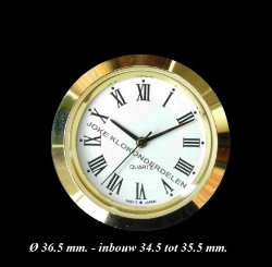 === Quartz Insteek uurwerkje = nieuw === 36723