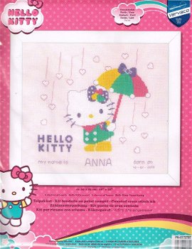 AANBIEDING HELLO KITTY BORDUURPAKKET GEBOORTE , ANNA - 1