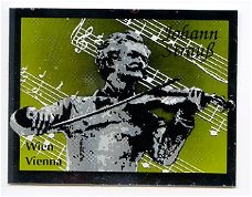 Y029 Johann Strauss Wien / Sticker / Oostenrijk