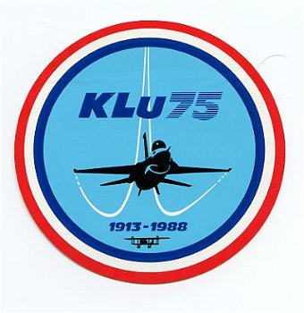 Y061 Koninklijke Luchtmacht 1913 1988 / Sticker - 1