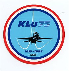 Y061 Koninklijke Luchtmacht 1913 1988 / Sticker
