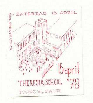 Y073 Rotterdam Zuid Theresiaschool Strevelsweg / Sticker - 1