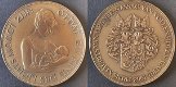 Grote bronzen penning Maurits 1968 - 1 - Thumbnail