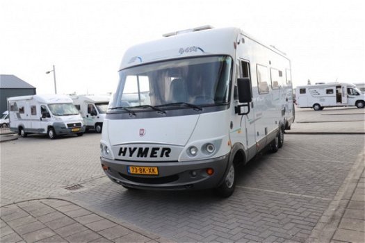 88 Robuuste Tandem Hymer B 694 AUTOMAAT Bar zit - 3