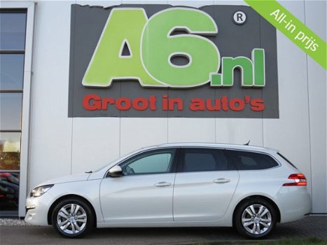 Peugeot 308 SW - 1.2 e-THP Blue Lease Executive 110 PK Panoramadak Navi Clima PDC Bluetooth Cruise - 1