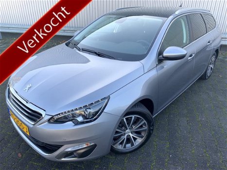 Peugeot 308 SW - 1.2 PureTech NAVI LED PANO SP.STOEL TR.HAAK XENON PDC LMV CHROOM - 1