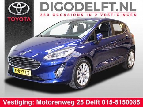 Ford Fiesta - 1.0 Titanium 100PK Navigatie.LED.Keyless.Cruise - 1