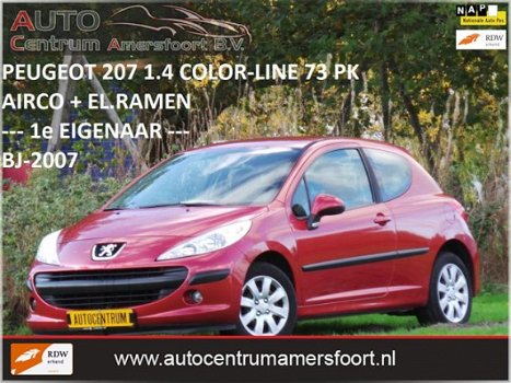 Peugeot 207 - 1.4 Color-line ( 1e EIGENAAR + INRUIL MOGELIJK ) - 1