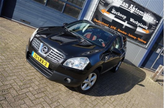 Nissan Qashqai - 1.6 Visia dealer onderhouden PANO Dak, Cruiscontrol, Clima, 4 Seasons - 1