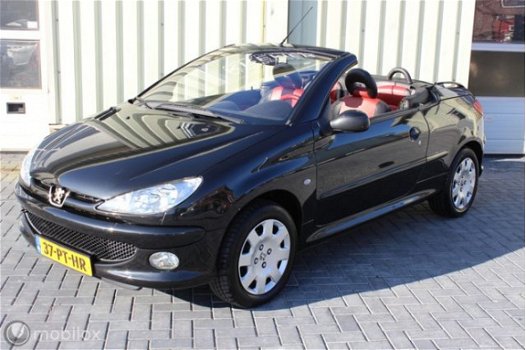 Peugeot 206 CC - 1.6-16V, AUTOMAAT, l BJR 2004, Zwart, Bi COLOR Leder - 1