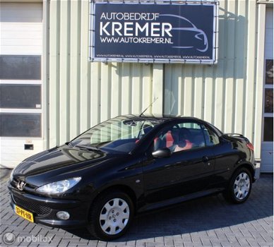 Peugeot 206 CC - 1.6-16V, AUTOMAAT, l BJR 2004, Zwart, Bi COLOR Leder - 1