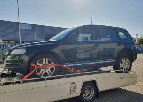 Volkswagen Touareg - 5.0 V10 TDI Bak Defect Trekh Dak leder - 1