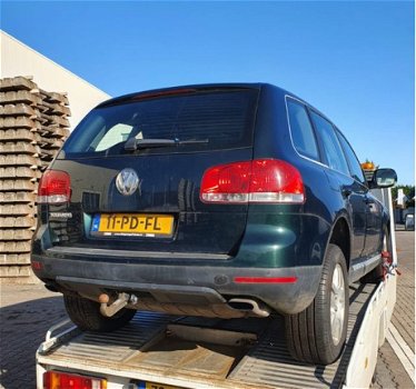 Volkswagen Touareg - 5.0 V10 TDI Bak Defect Trekh Dak leder - 1